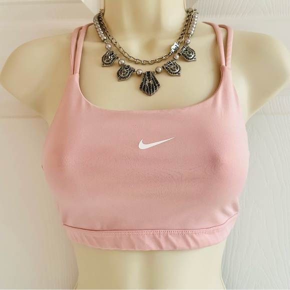 NIKE ~ Pink Sports Bra and Black Workout Leggings Set size XS - Picture 6 of 7